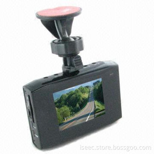 Dual-channel Car Black Box with HD Quality, 2.5-inch LCD, Smart Motion Detect Algorithm